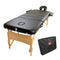 Wooden Portable Massage Table 70cm - BLACK