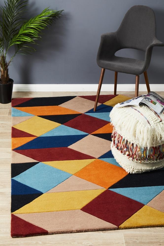 Matrix Pure Wool Sunset Rug