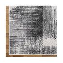 Machine Knotted Aspen Grey Hallway Runner Rug