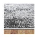 Machine Knotted Aspen Grey Hallway Runner Rug