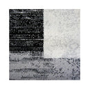 Machine Knotted Boston Black Hallway Runner Rug