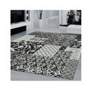 Machine Knotted Boston Black Rug