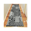 Machine Knotted Boston Black Rug