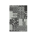 Machine Knotted Boston Black Rug