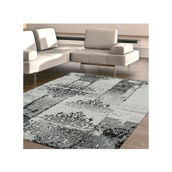 Machine Knotted Boston Grey Rug