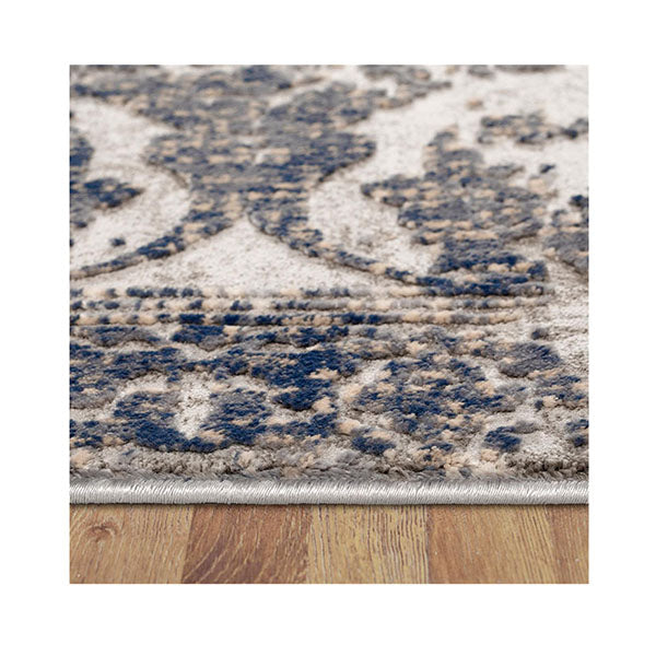 Machine Knotted Envy Navy Rug
