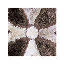 Machine Knotted Luxury Shaggy Brown Rug