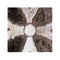 Machine Knotted Luxury Shaggy Brown Rug