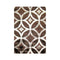 Machine Knotted Luxury Shaggy Brown Rug