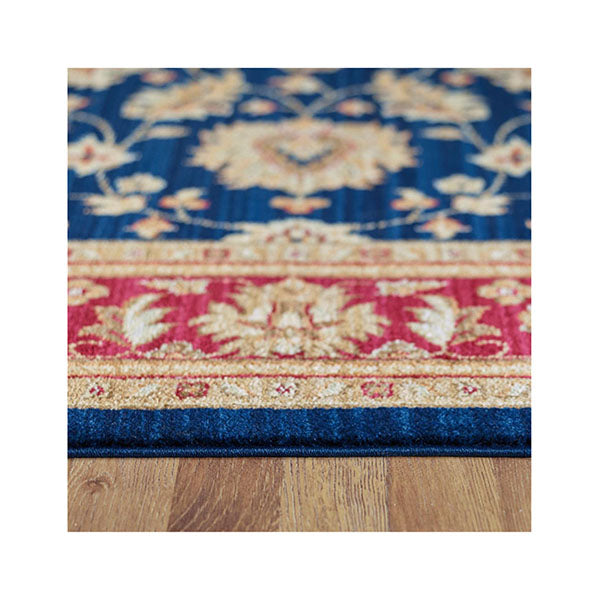 Machine Knotted Persian Navy Rug
