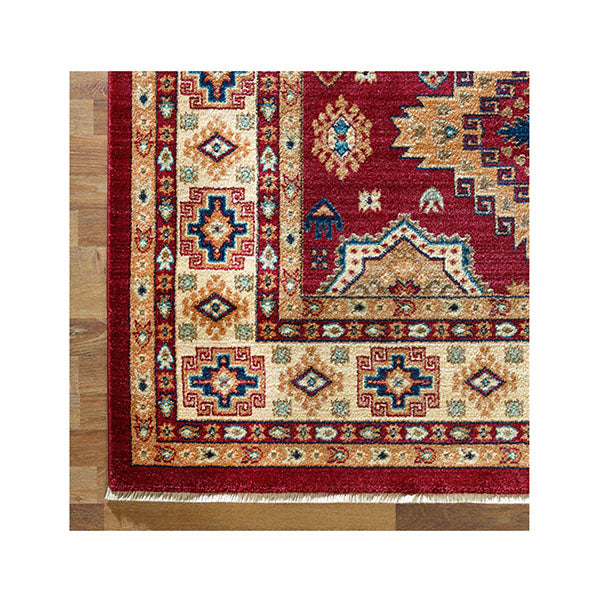 Machine Knotted Persian Red Rug