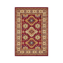 Machine Knotted Persian Red Rug