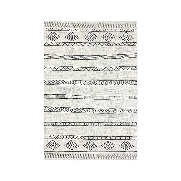 Machine Knotted Valley Light Grey Rug