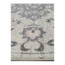 Geometric Grey Pink White Rug