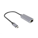 20Cm Usb Type C Male To Female Ethernet Adapter