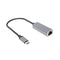 20Cm Usb Type C Male To Female Ethernet Adapter