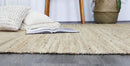 Malmo Stipe Natural Jute Beige Rug