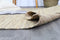 Malmo Stipe Natural Jute Beige Rug