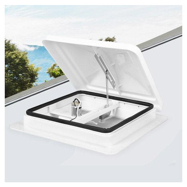 Manan 12V Caravan Vent Fan Rv Shower Roof Hatch 355X355Mm Motorhome
