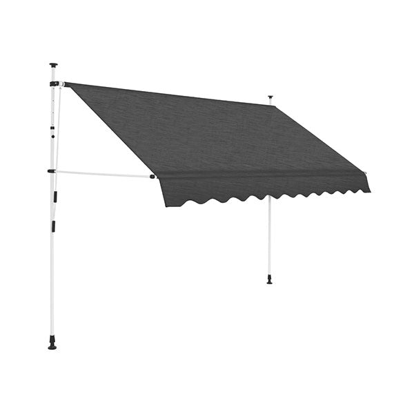Manual Retractable Awning 250 Cm Anthracite