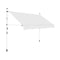 Manual Retractable Awning 250 Cm Cream