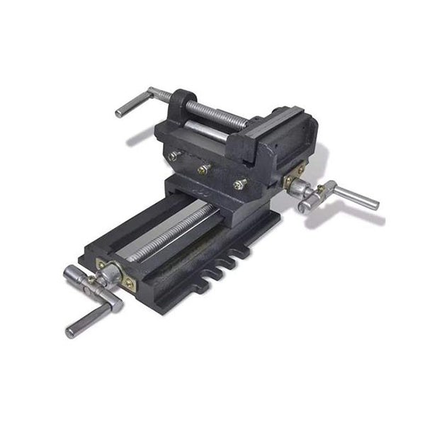 Manually Operated Cross Slide Drill Press Vice