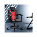 Artiss Massage Office Chair Gaming Computer Seat Recliner Racer Red