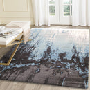 Matisse Blue Abstract Rug