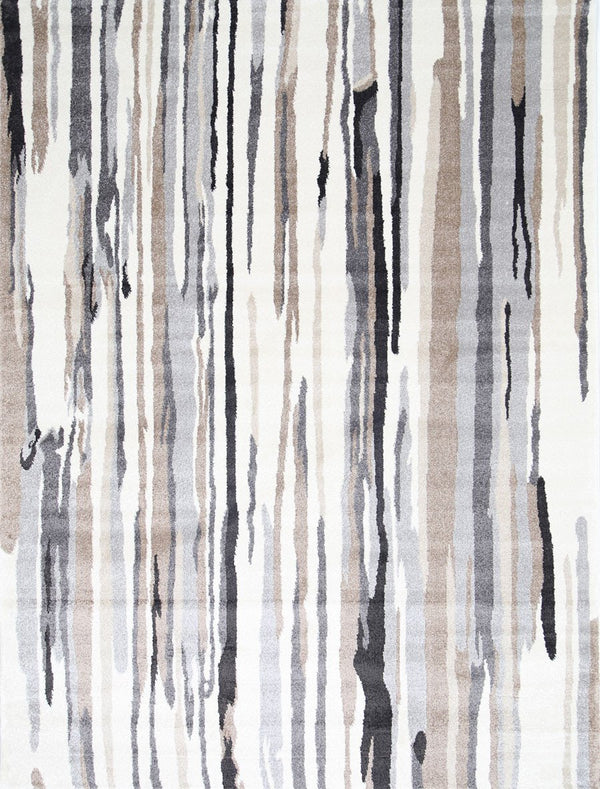 Matisse Vertical Stripes Light Brown Rug
