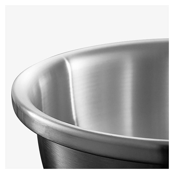 2X 3Pcs Matte Stainless Steel Mixing Bowl