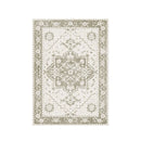 Matting Flexible Style Medallion Linen Rug