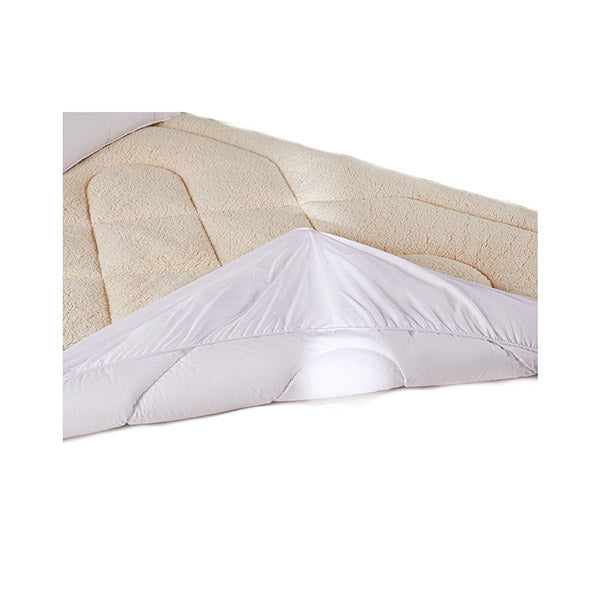 Mattress Topper Wool Underlay Reversible Mat Pad Protector