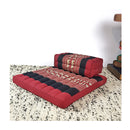 Meditation Cushion And Seating Block Set Red Elephant