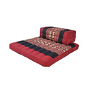 Meditation Cushion And Seating Block Set Red Elephant