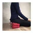 Meditation Cushion And Seating Block Set Red Elephant