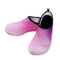 Men Women Water Shoes Gradient Pink