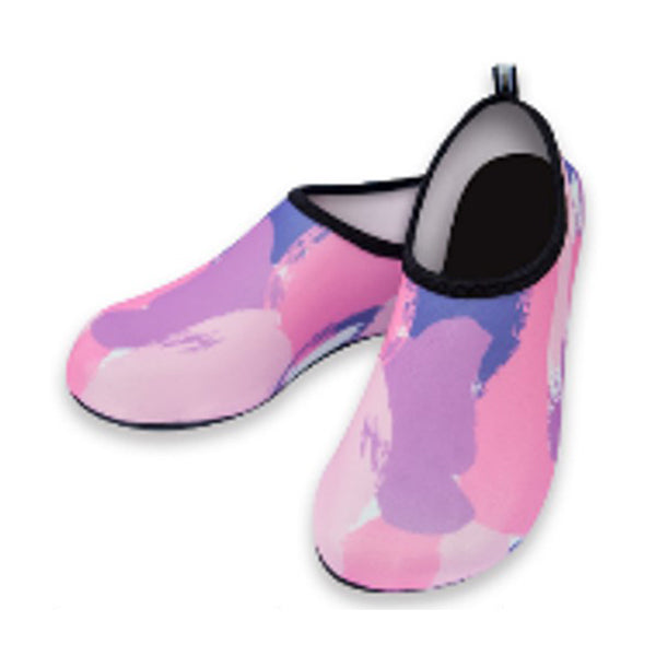 Men Women Water Shoes Pink Painting