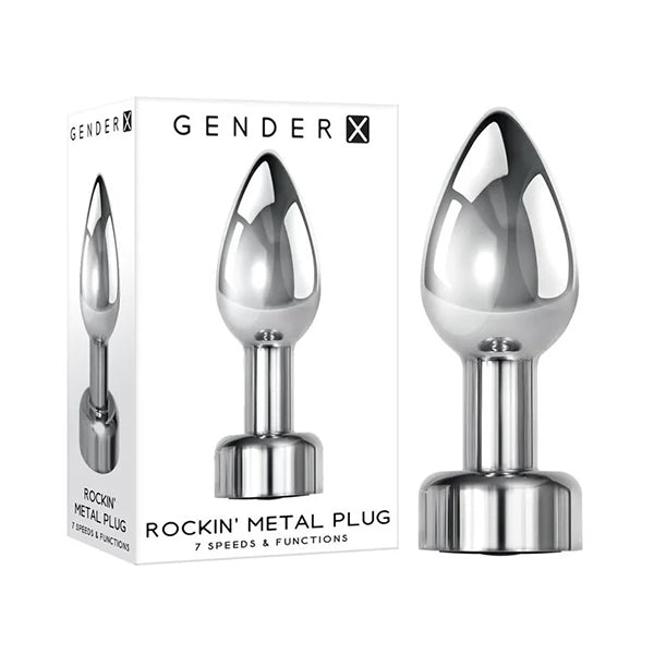 Gender X Rockin Metal Plug Usb Rechargeable