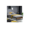 Metal Bed Mattress Base Platform Wooden Black Foundation