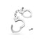 Metal Cuffs Silver
