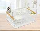 Metal Dish Drying Rack Drainboard Holder Tray Kitchen Plates