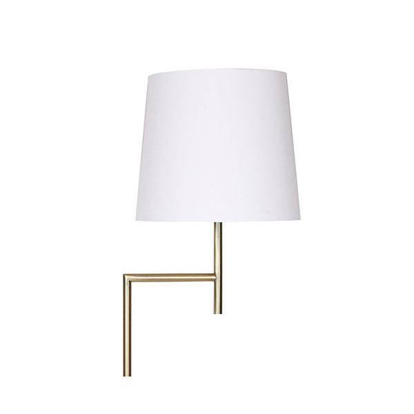 Metal Floor Lamp Antique Brass