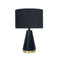 Metal Table Lamp In Black And Gold