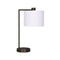 Metal Task Lamp With Usb Port Bronze