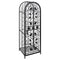 Metal Wine Cabinet Rack for 45 Bottles