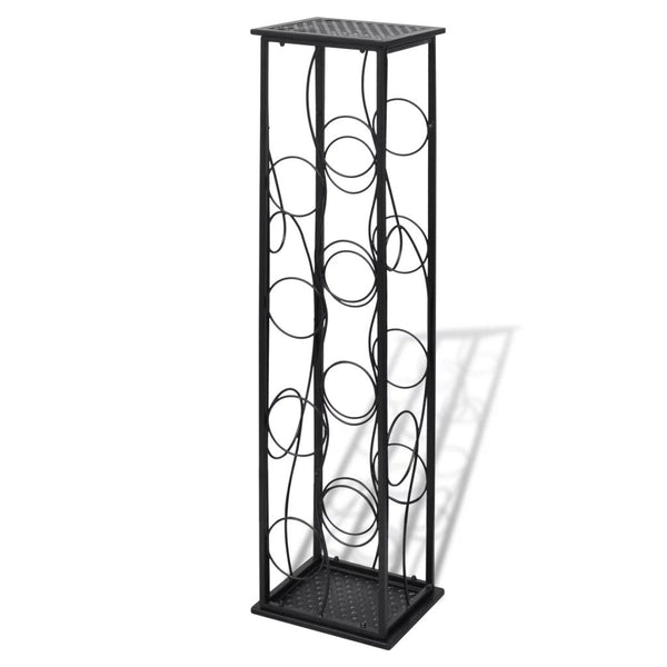 Metal Wine Rack Wine Stand For 8 Bottles