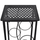 Metal Wine Rack Wine Stand For 8 Bottles