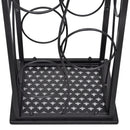 Metal Wine Rack Wine Stand For 8 Bottles