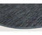 Metro Modern Round Grey Leather Rug