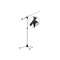 Single Microphone Floor Stand With 82Cm Floating Boom